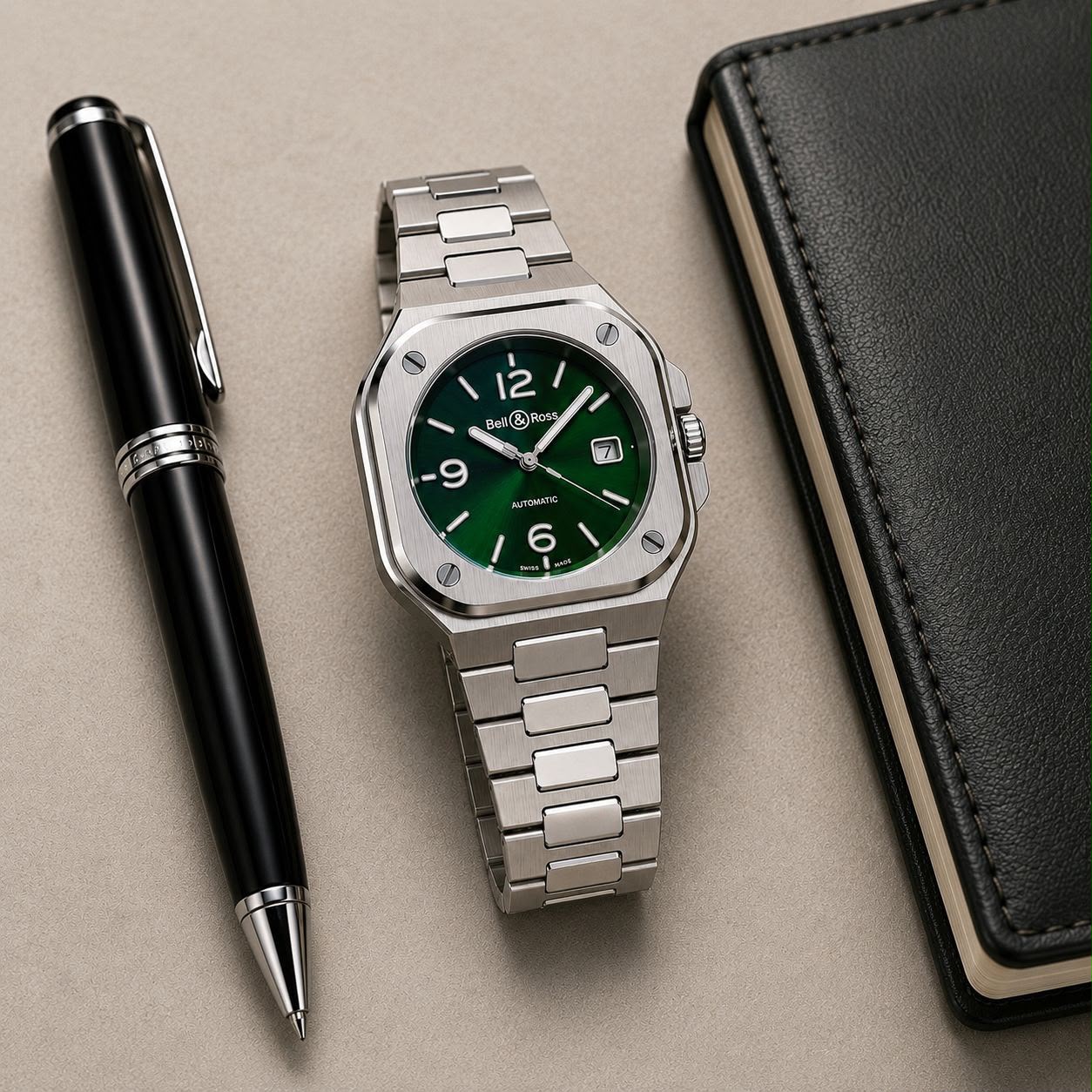 Bell &amp; Ross BR Series Automatic Green Dial