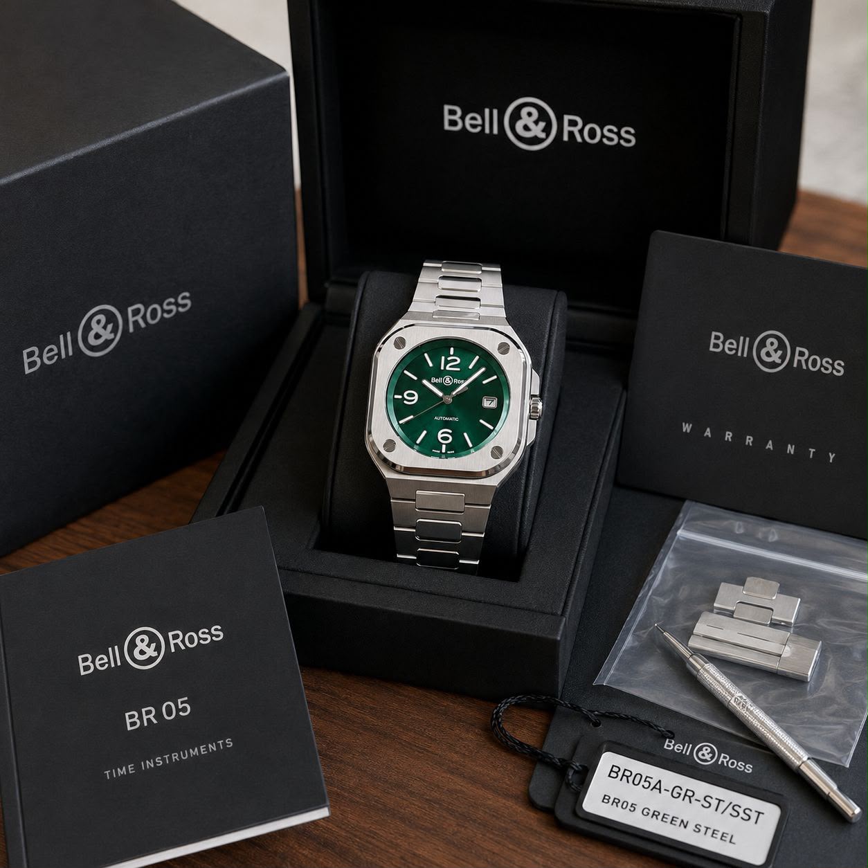 Bell &amp; Ross BR Series Automatic Green Dial