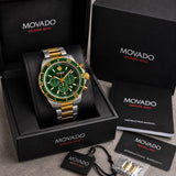 Movado Series 800 Chronograph Green