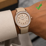 Patek Philippe Rose Gold Quartz