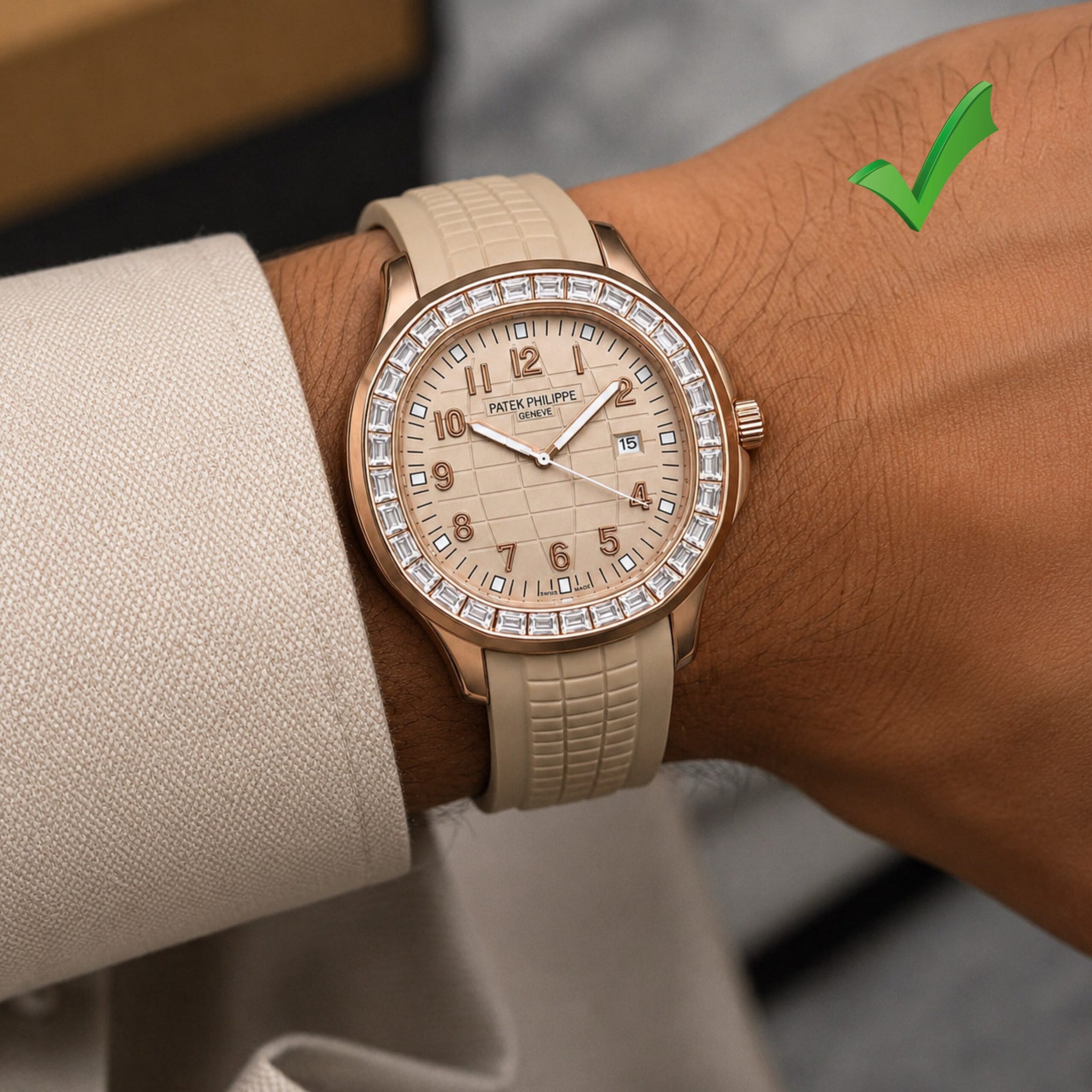 Patek Philippe Rose Gold Quartz
