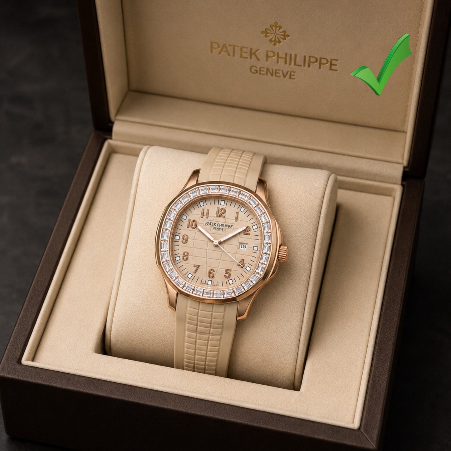 Patek Philippe Rose Gold Quartz