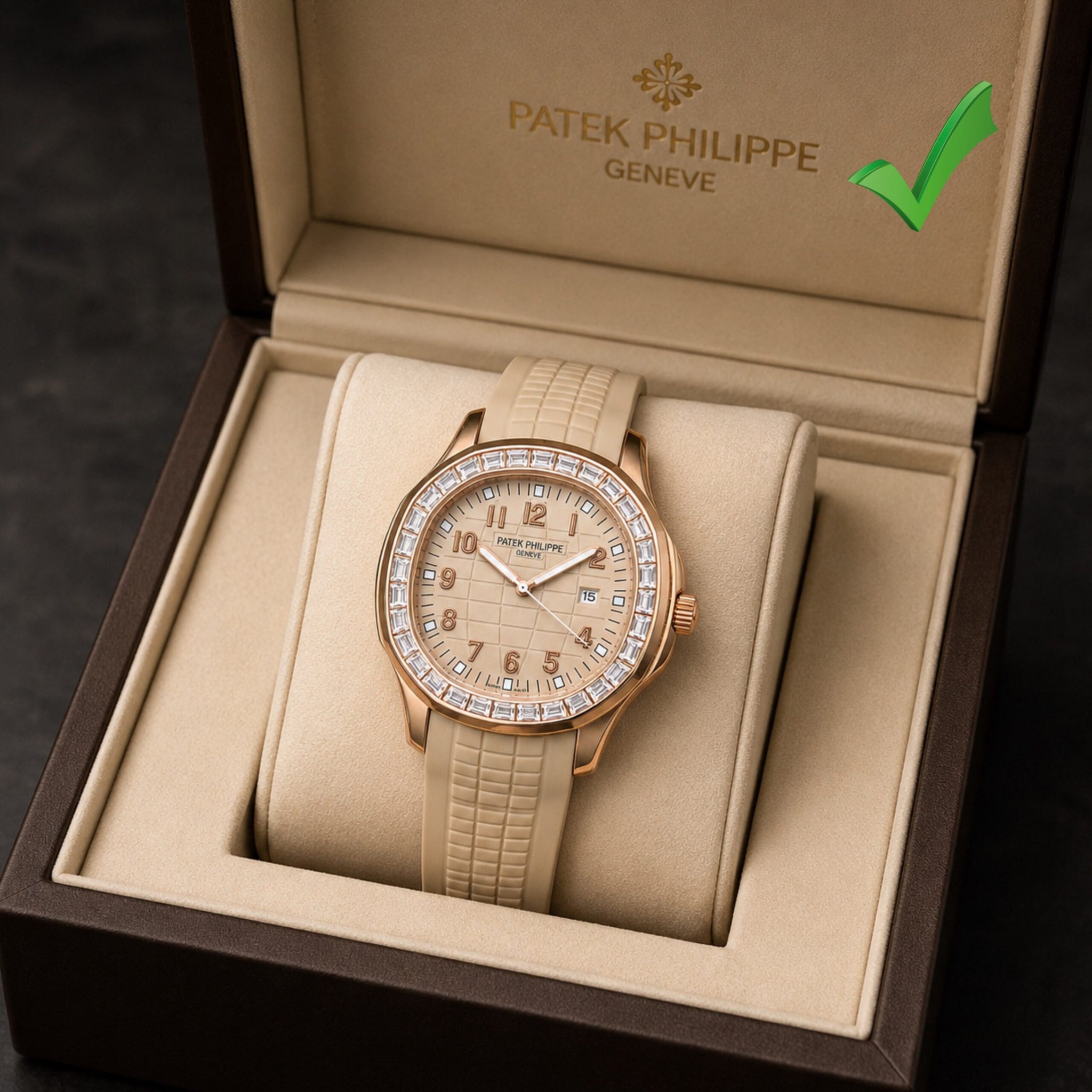 Patek Philippe Rose Gold Quartz