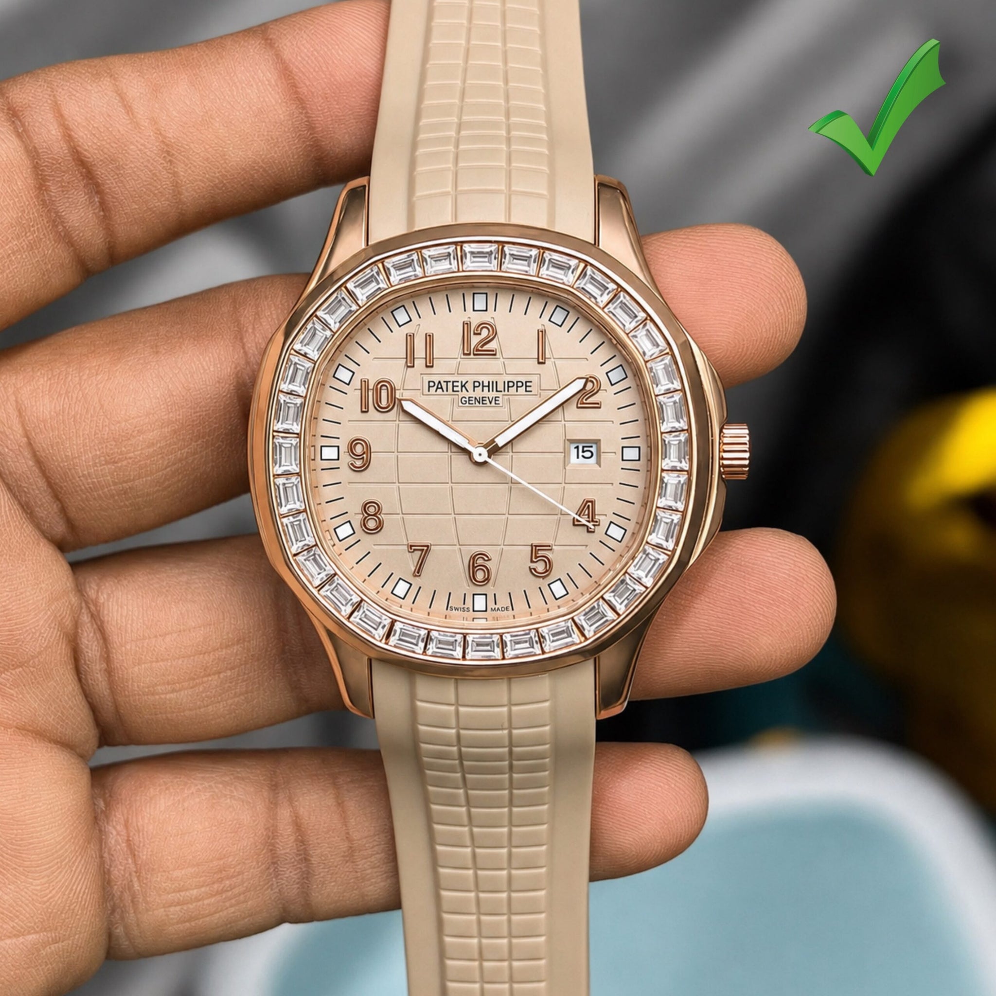 Patek Philippe Rose Gold Quartz