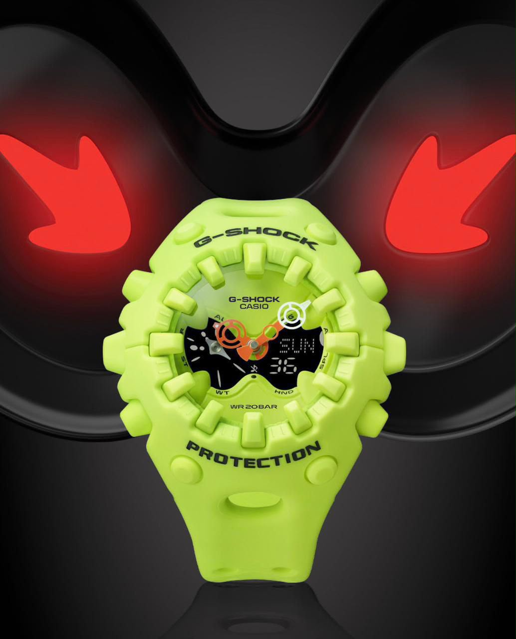G Shock Casio GA-V01-9A Digital