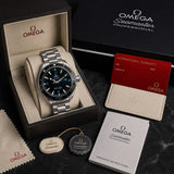 Omega Automatic Silver Black Dial