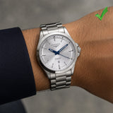 Longines Conquest White Dial Men’s Quartz Watch
