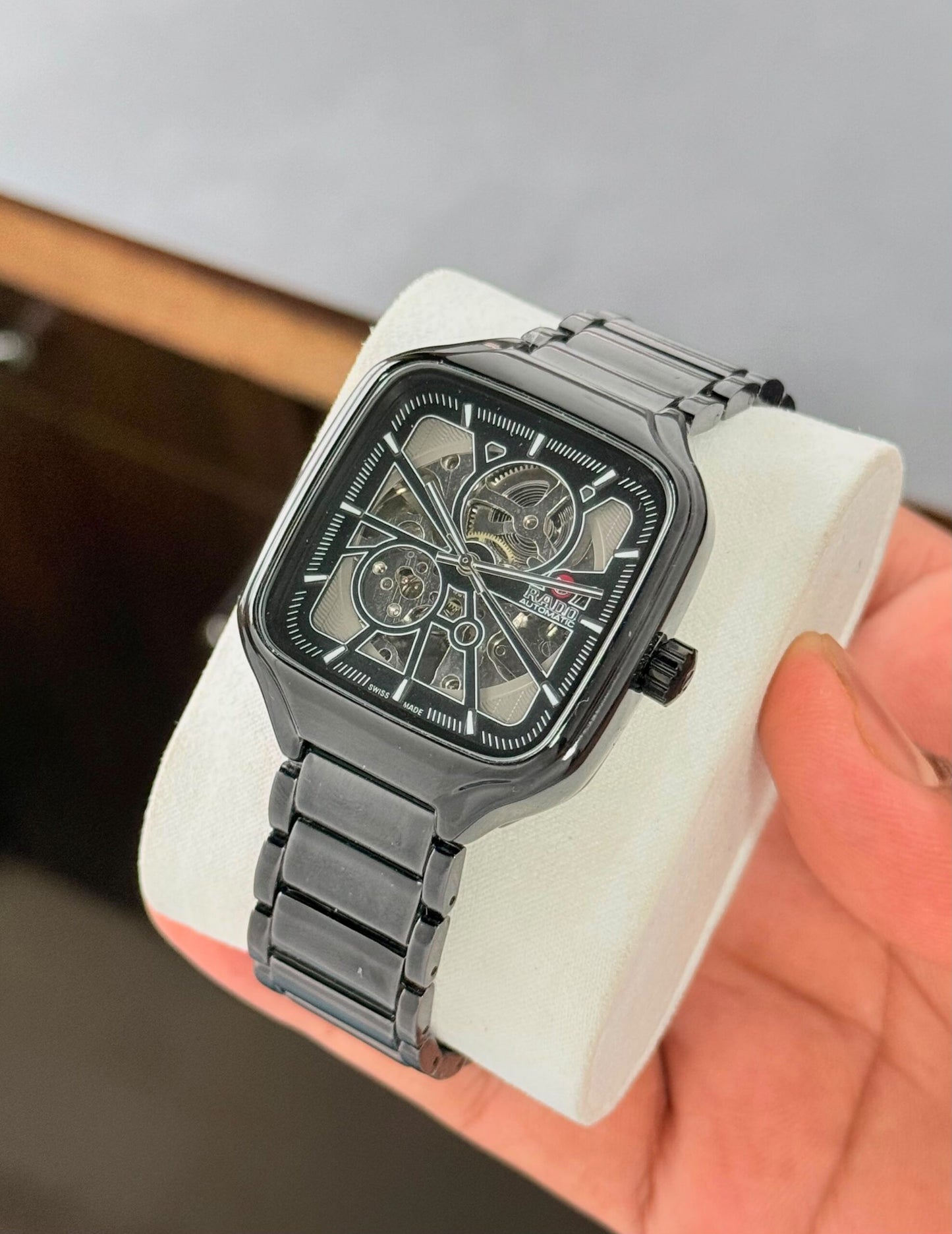Rado True Square Skeleton Dial