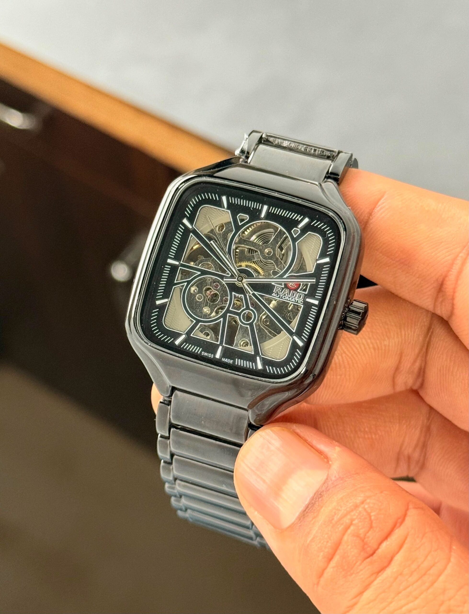 Rado True Square Skeleton Dial