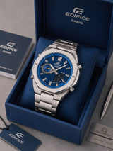 Edifice Casio ECB-S10D-2A Blue Dial