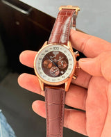 Tag Heuer Mikrograph Brown Chronograph