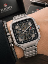 Rado True Square Grey Automatic
