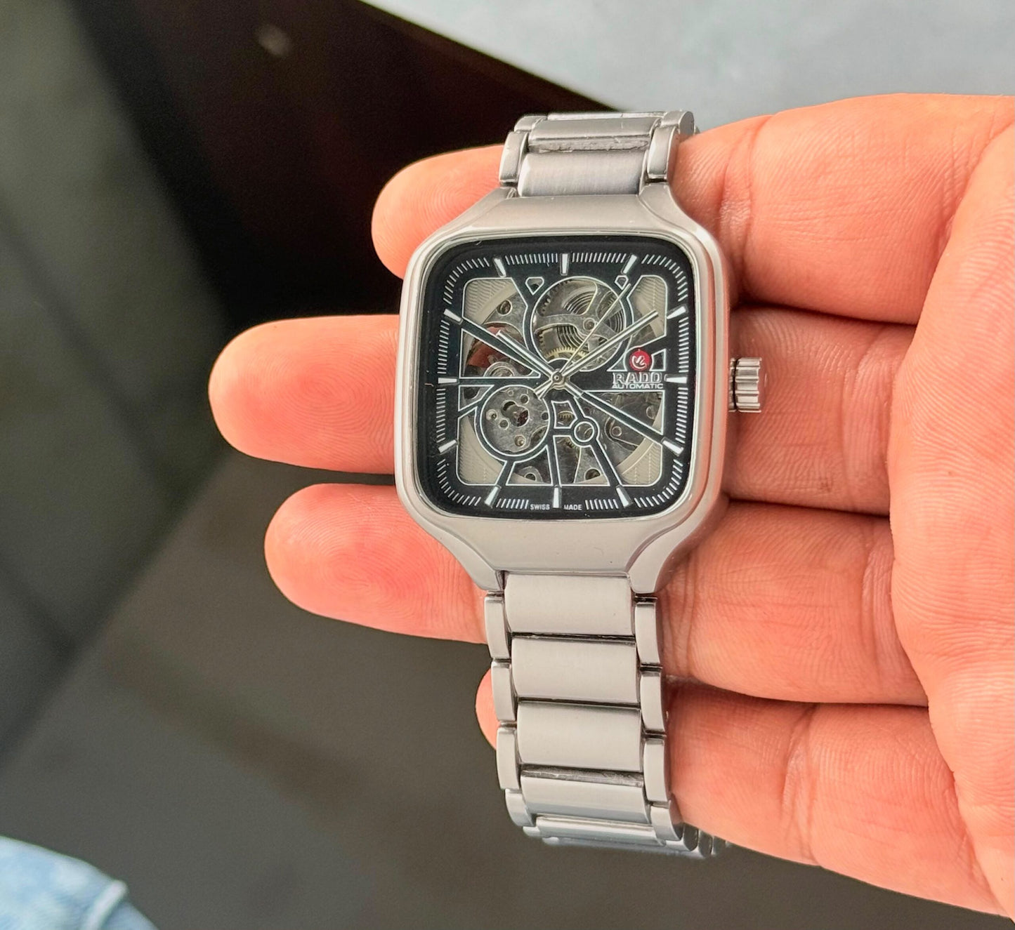 Rado True Square Grey Automatic