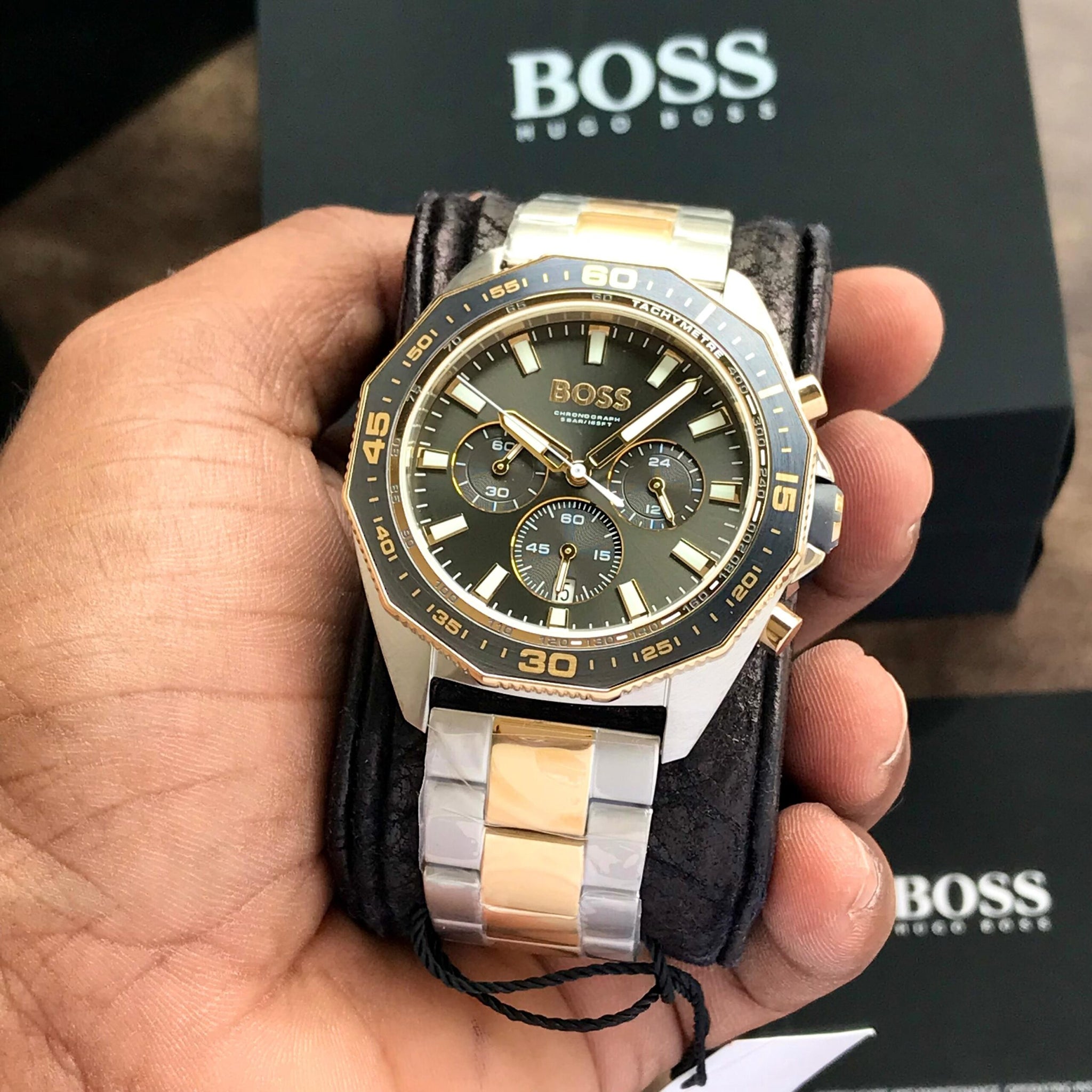 Hugo Boss Energy Grey Dial Chronograph