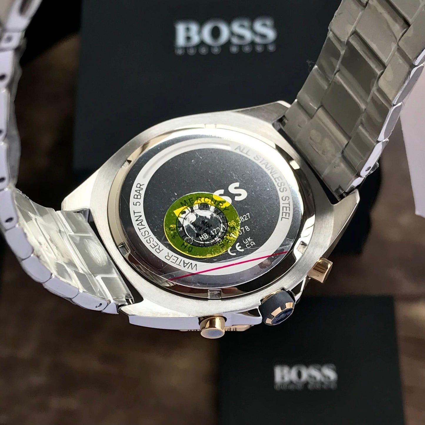 Hugo Boss Energy Grey Dial Chronograph