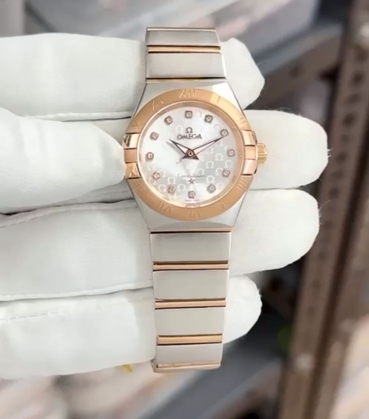 Omega Constellation Mother-of-Pearl Dial