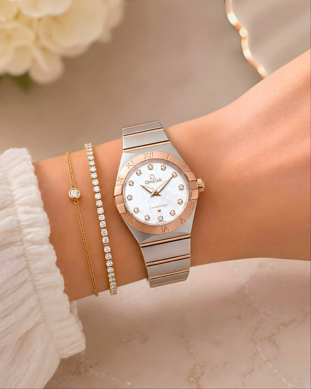 Omega Constellation Mother-of-Pearl Dial