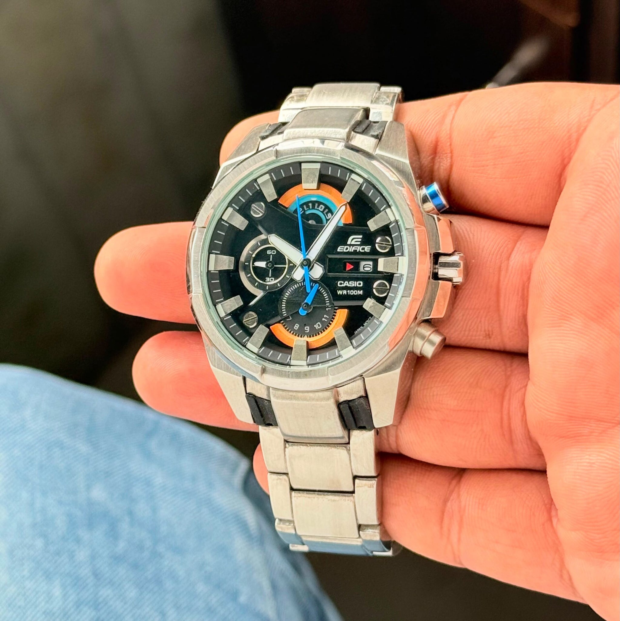 Edifice EFR540 Casio Analog Chronograph