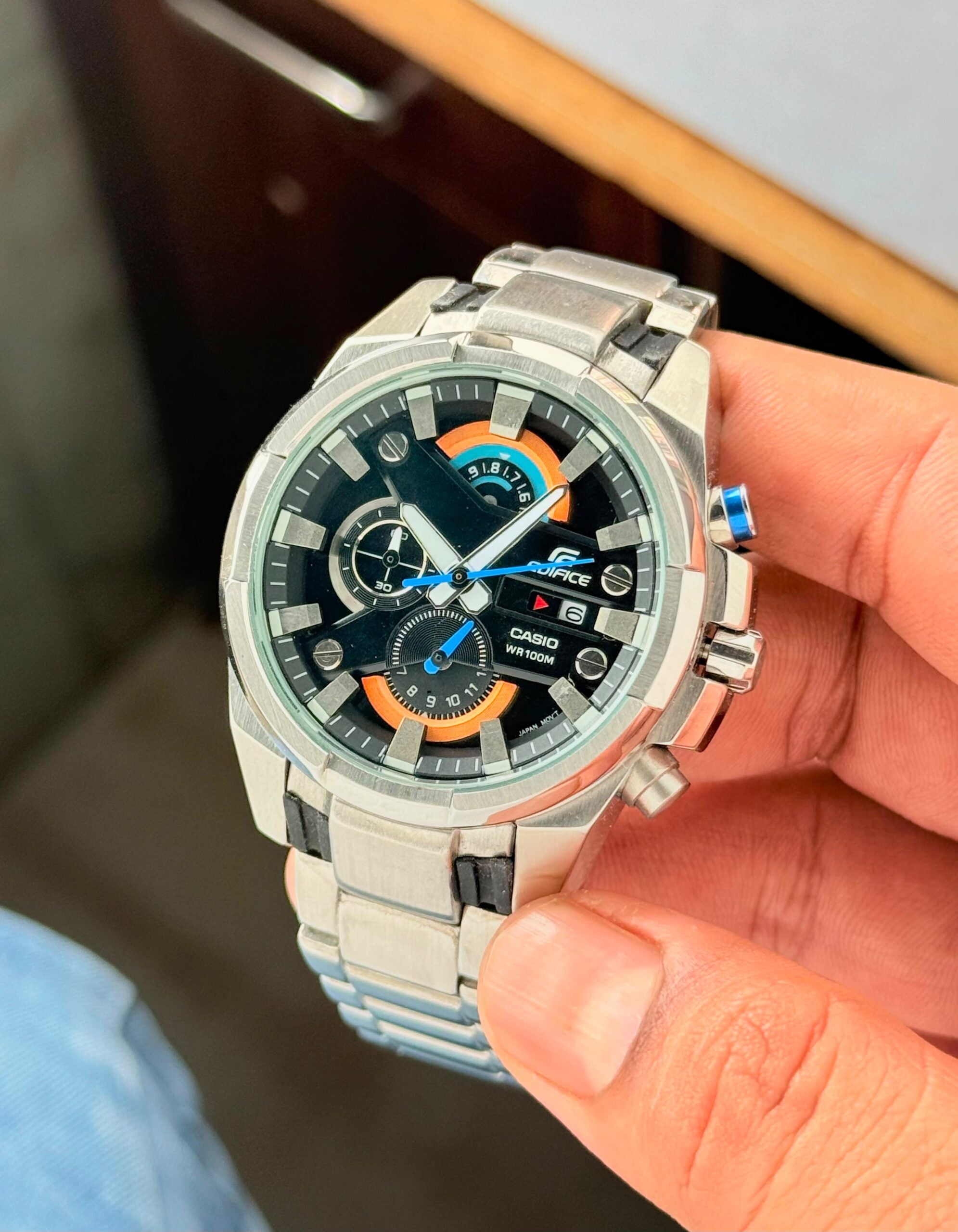 Edifice EFR540 Casio Analog Chronograph