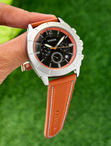 Fossil Brown Black Dial