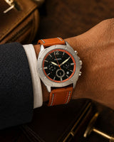 Fossil Brown Black Dial