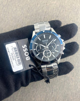 Boss Velocity Black Dial Chronograph