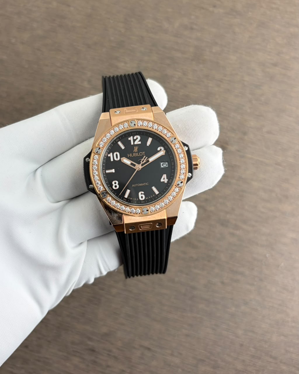 Hublot Big Bang King Diamonds Black Dial