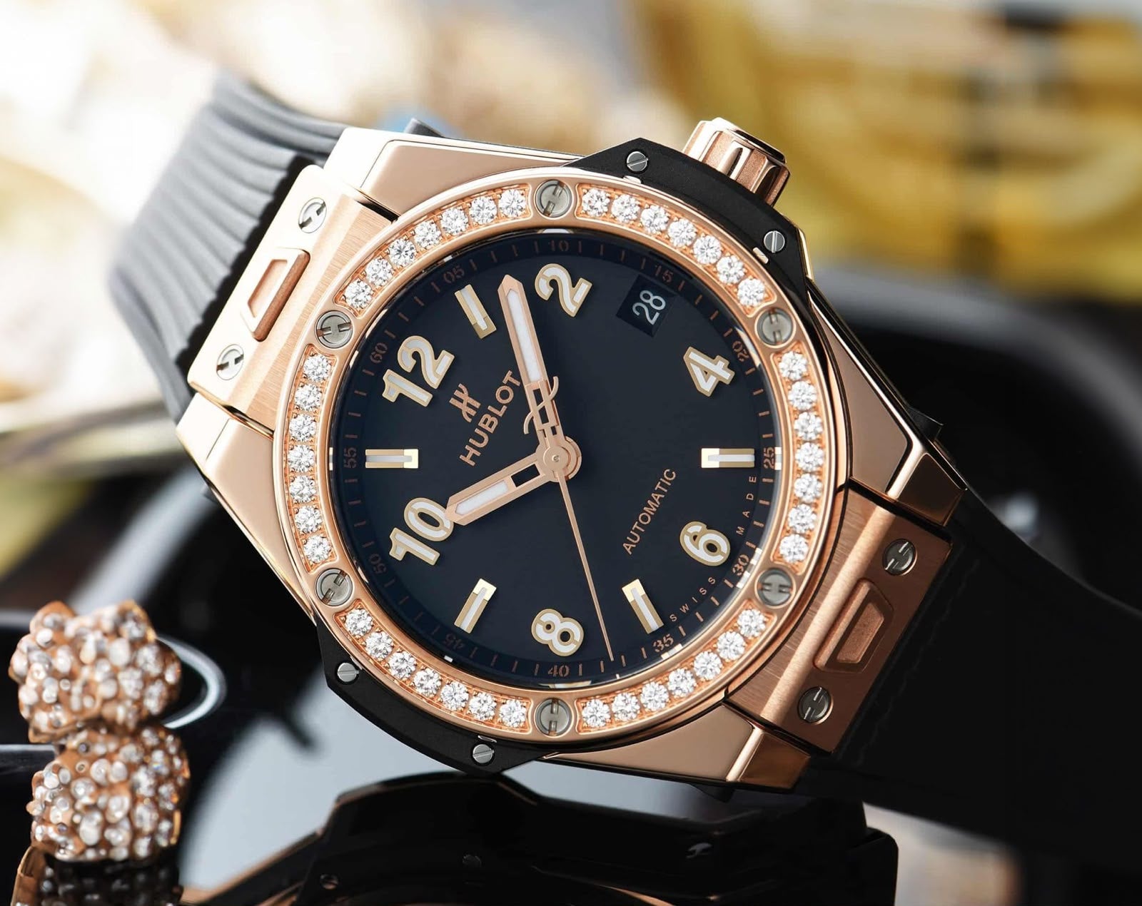 Hublot Big Bang King Diamonds Black Dial