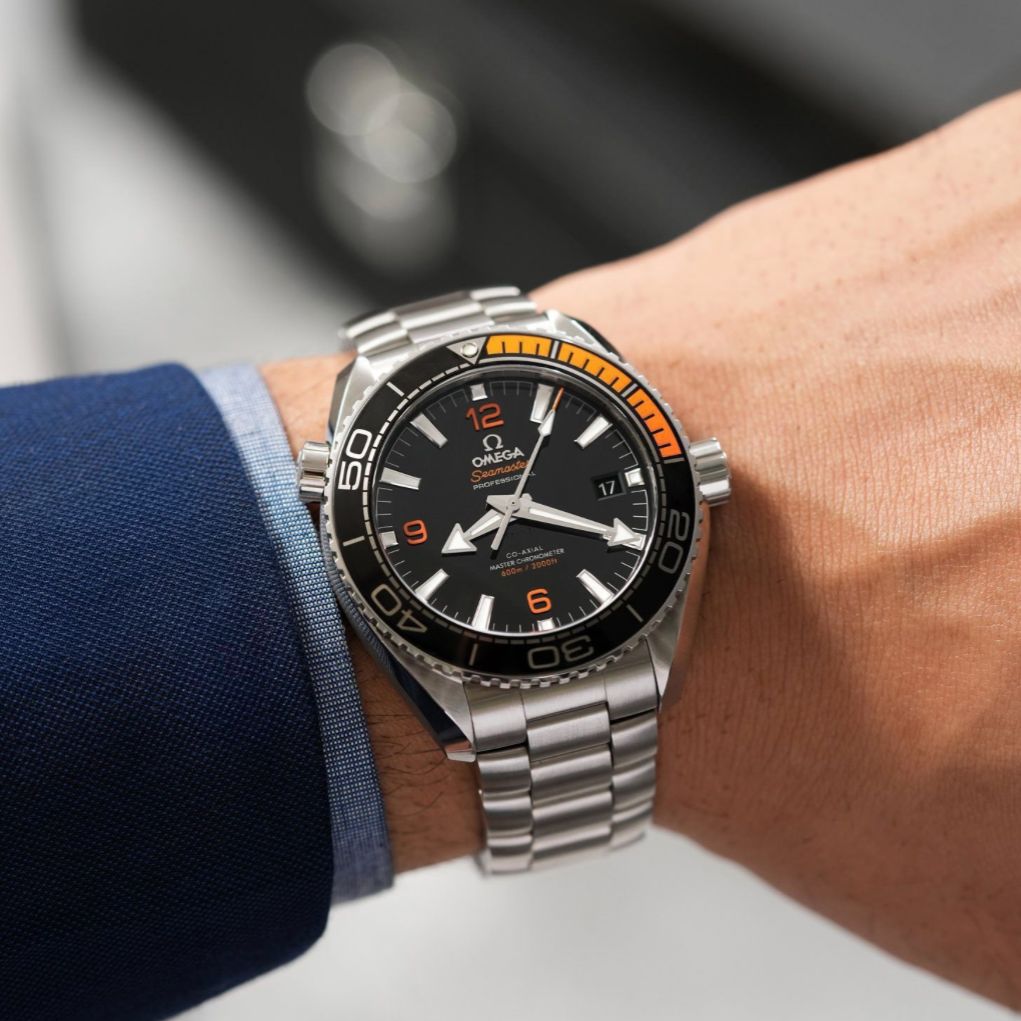 Omega Seamaster Planet Ocean Silver Automatic