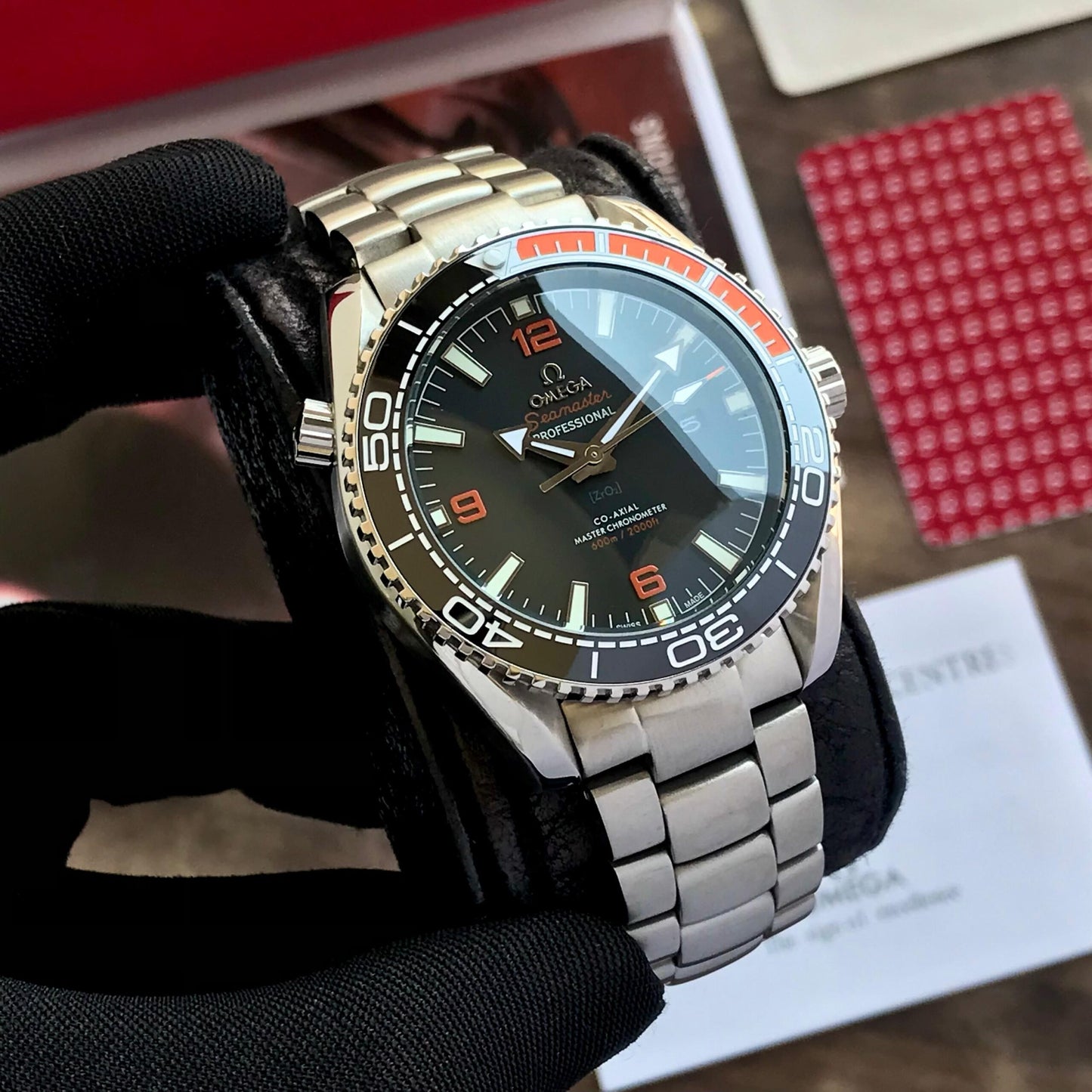Omega Seamaster Planet Ocean Silver Automatic