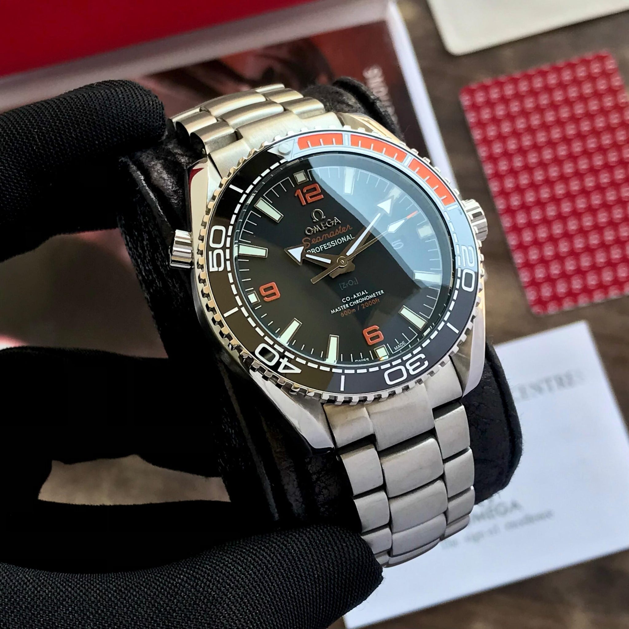 Omega Seamaster Planet Ocean Silver Automatic