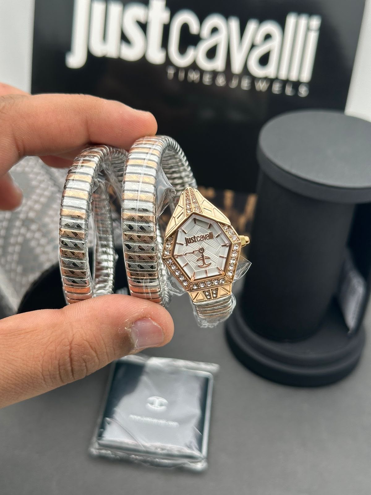 Just Cavalli Quartz White Dial
