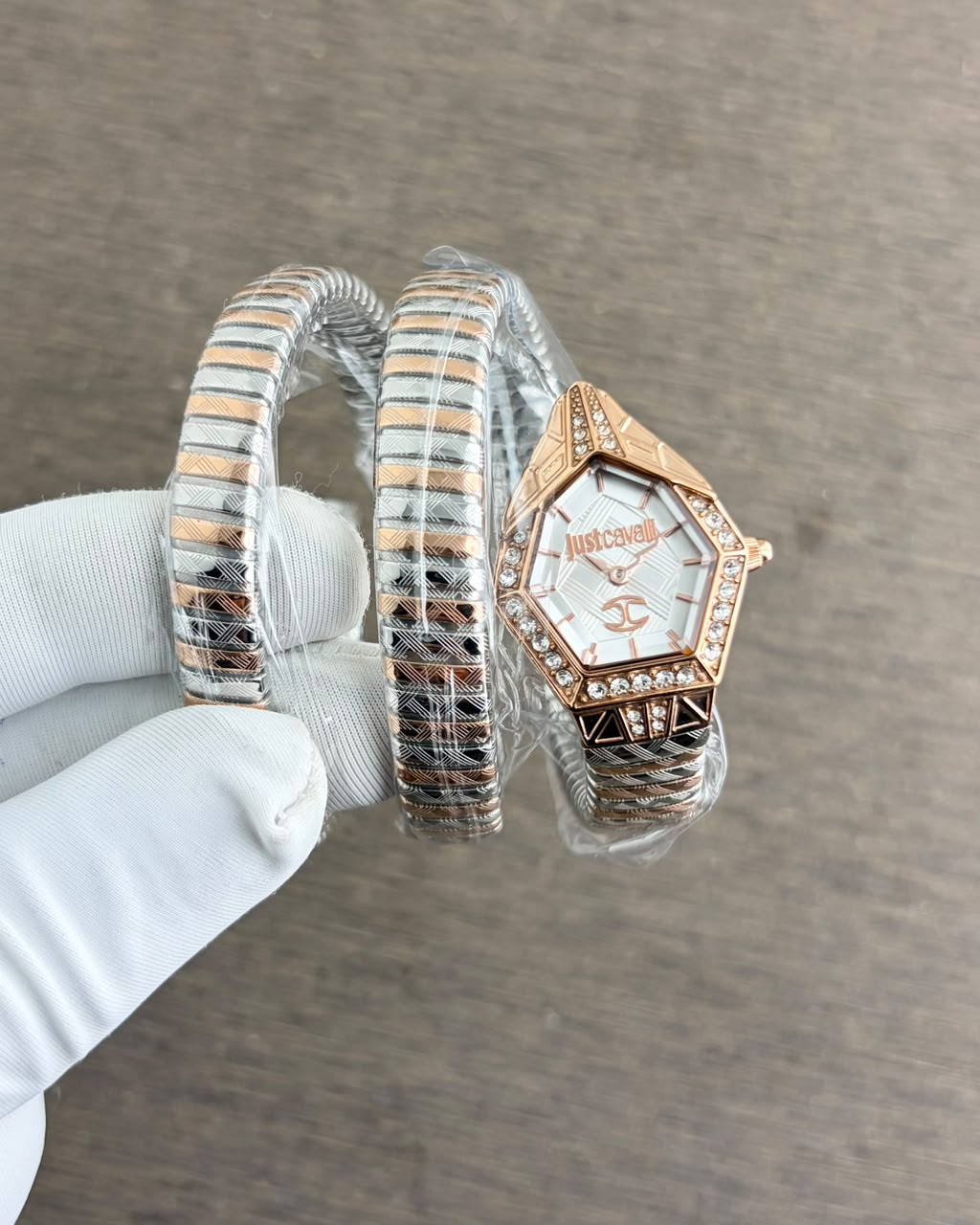 Just Cavalli Quartz White Dial