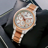 Rado HyperChrome White Golden Dial Chronograph