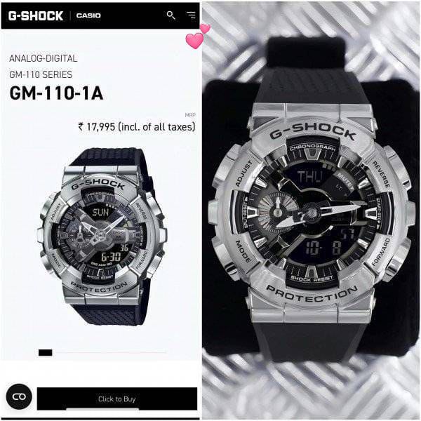 G Shock Casio GA2100 Digital