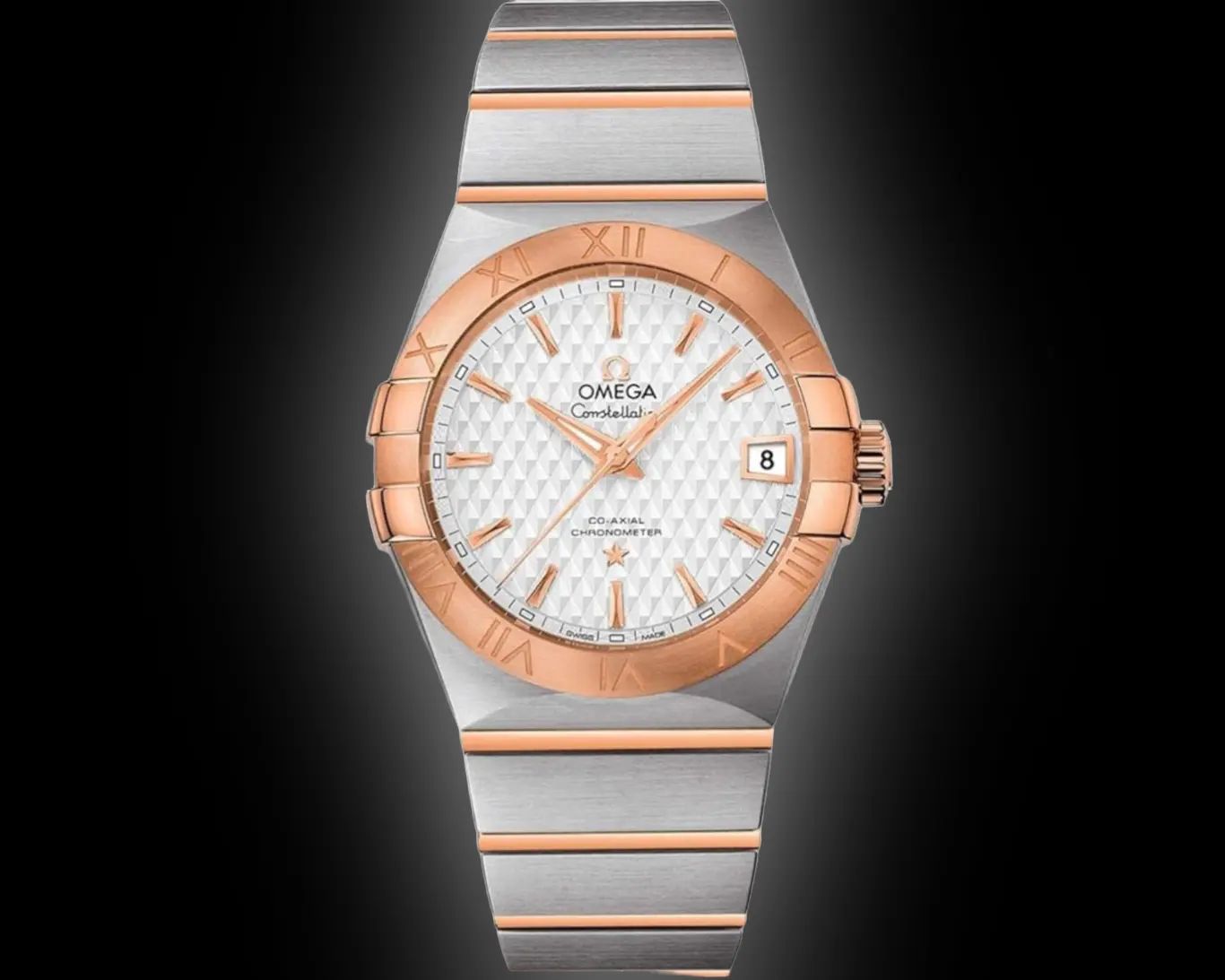 Omega Constellation Gold silver Dial