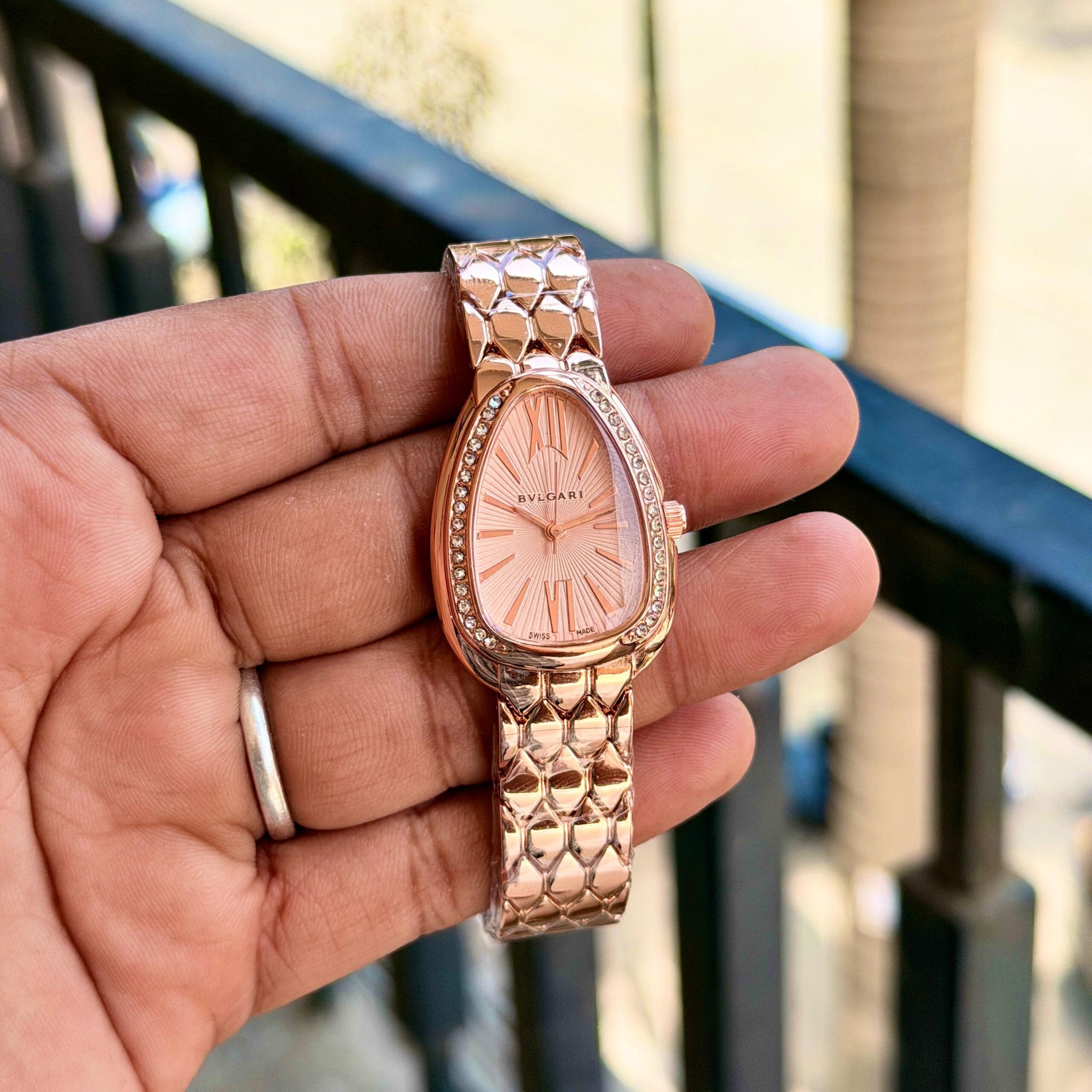 Bvlgari Serpenti Rose Gold Dial