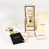 Chanel Square Dial Gold Tone