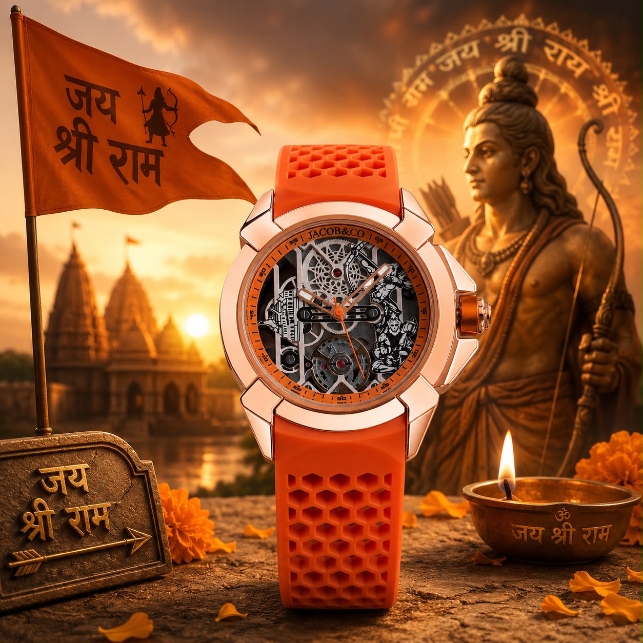 Jacob &amp; Co Jai Shree Ram Edition