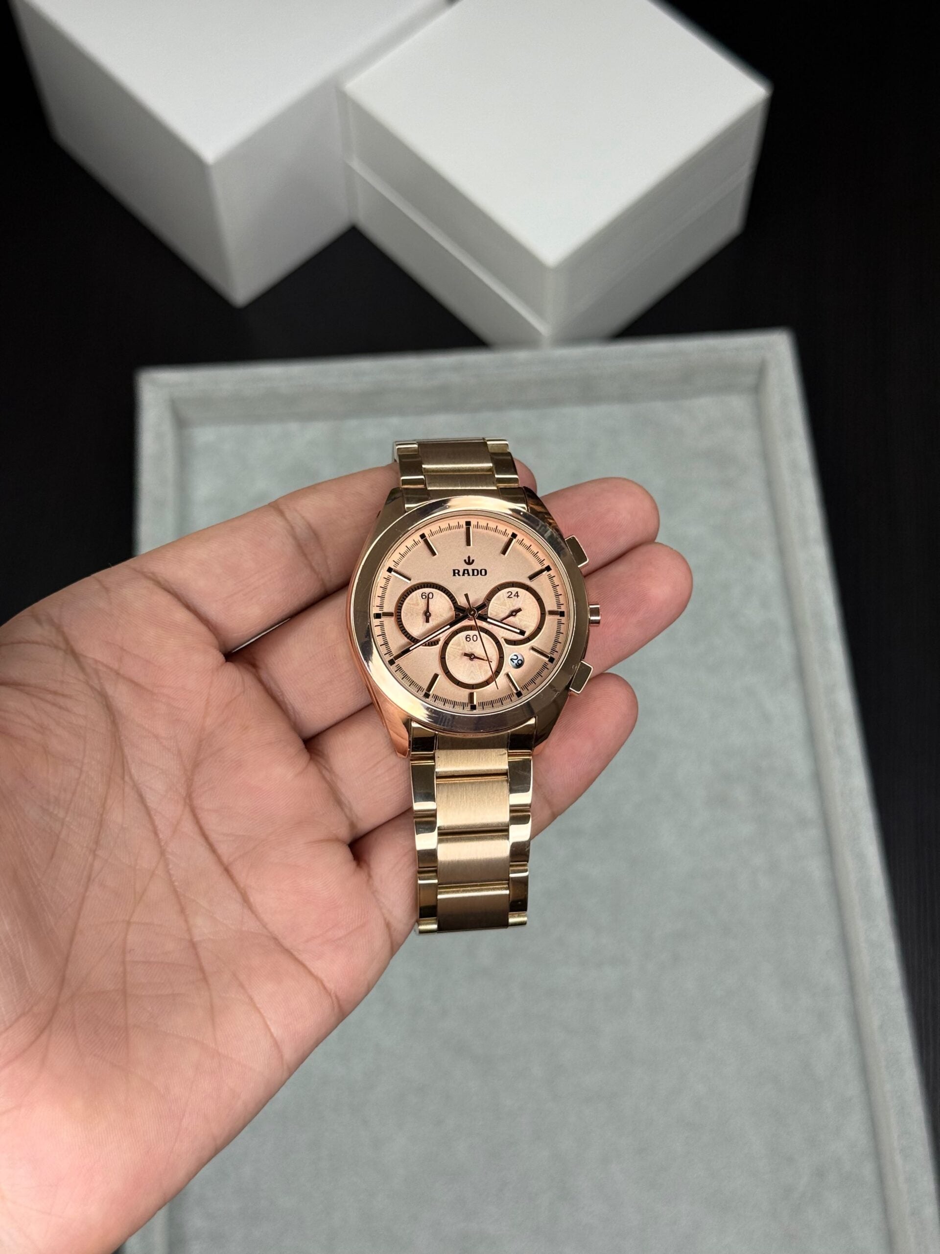 Rado HyperChrome Rose Gold Chronograph