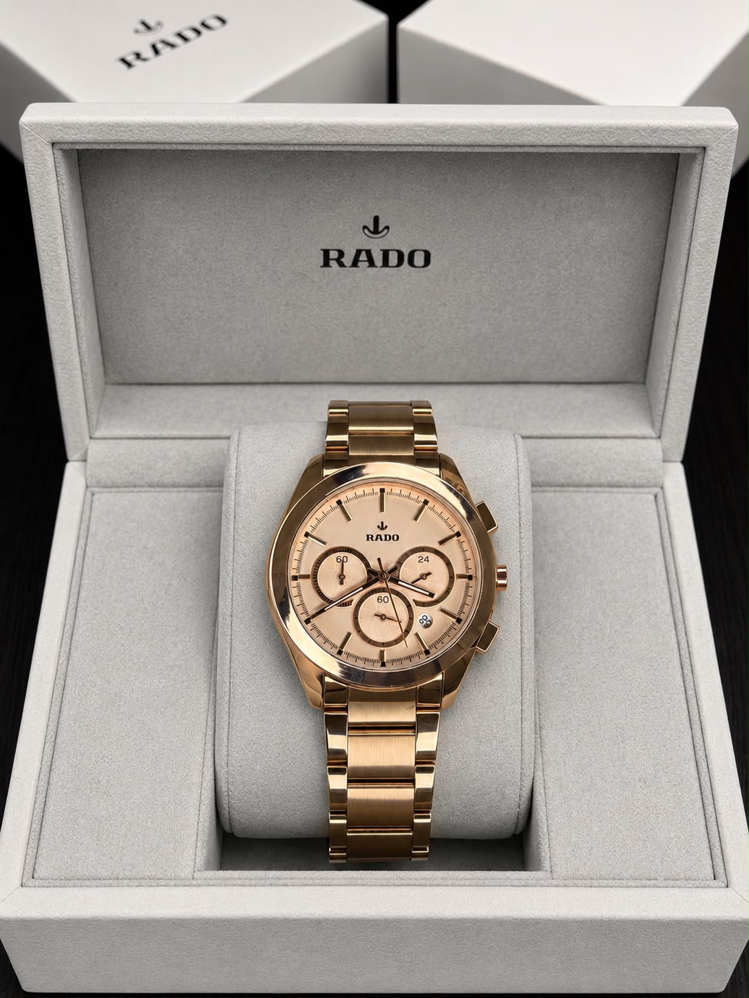 Rado HyperChrome Rose Gold Chronograph