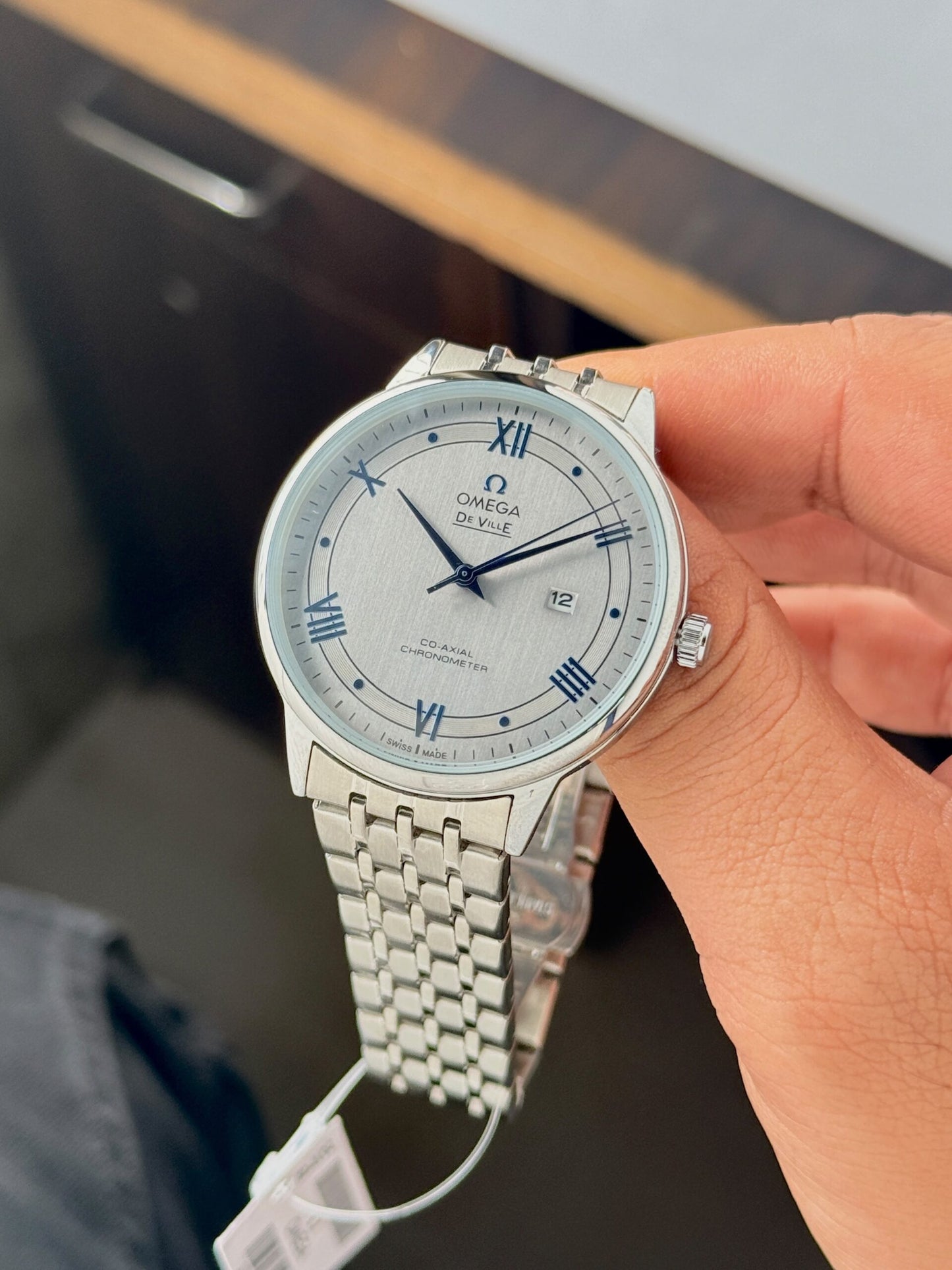 Omega De Ville Prestige White Dial