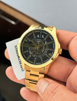 Armani Exchange Modern Automatic Gold Tone