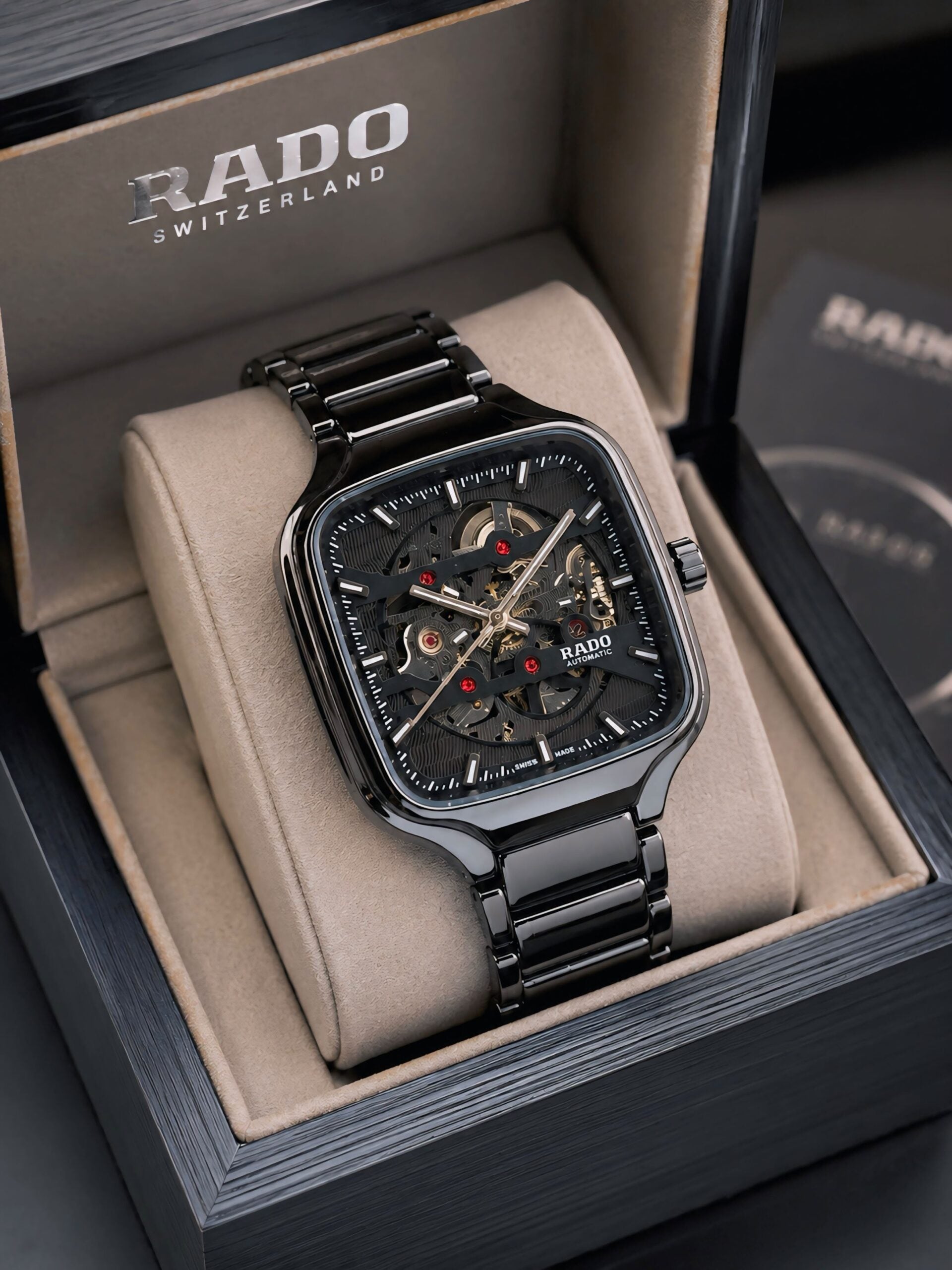 Rado True Square Skeleton Dial Automatic