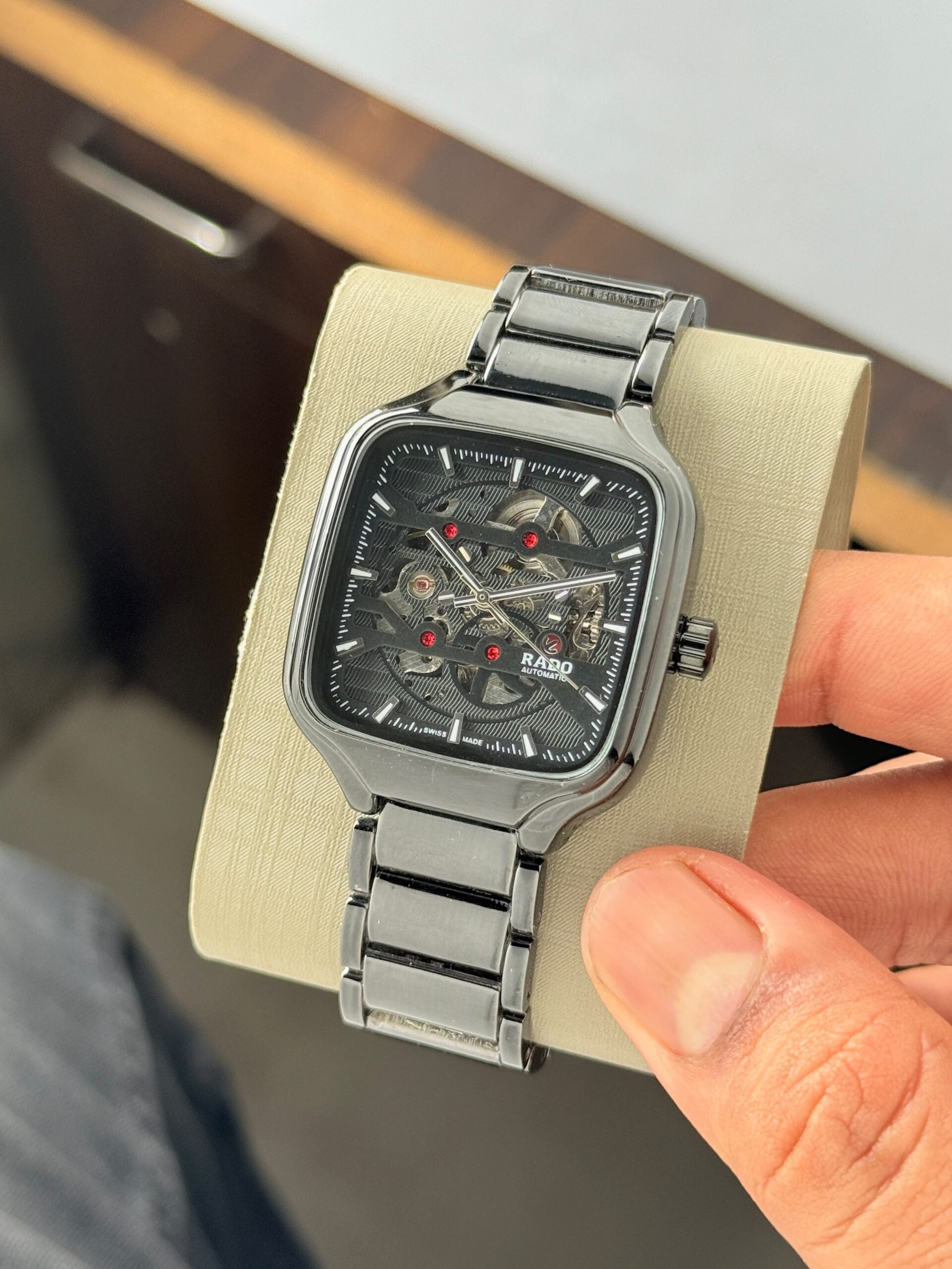 Rado True Square Skeleton Dial Automatic