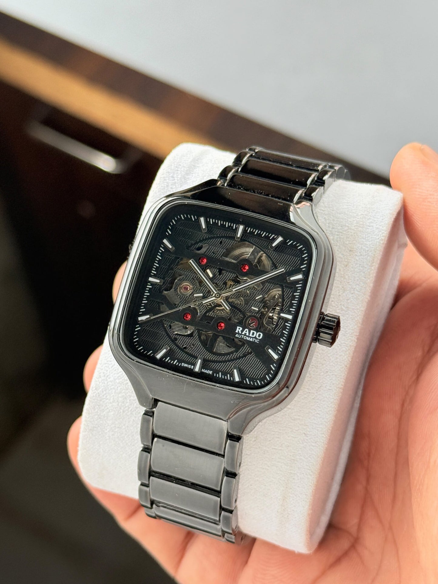 Rado True Square Skeleton Dial Automatic