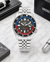 Seiko Grey Sunburst Dial Automatic