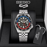 Seiko Grey Sunburst Dial Automatic