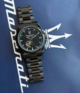 Maserati Black Analog Dial Automatic