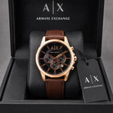 Armani Exchange Black Analog Dial